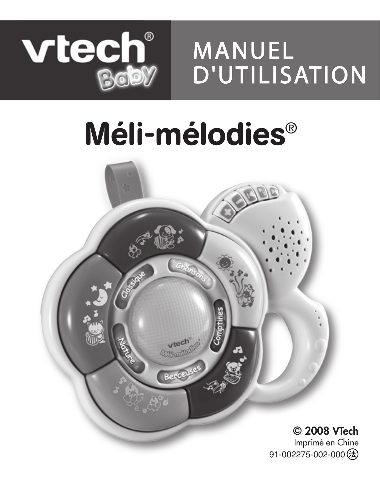 VTECH MELI-MELODIES User Manual