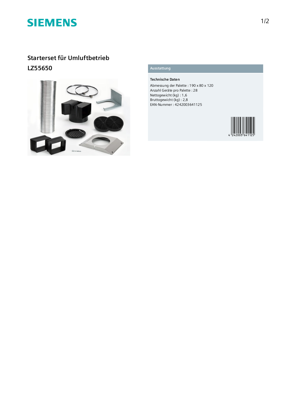 Siemens LZ55650 User Manual