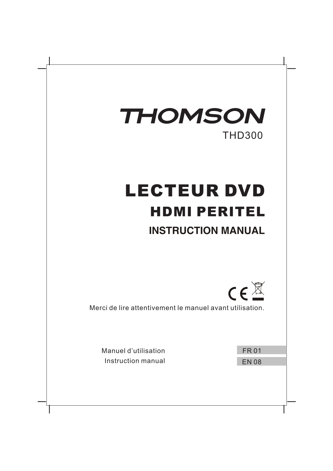 Thomson THD300 User Manual