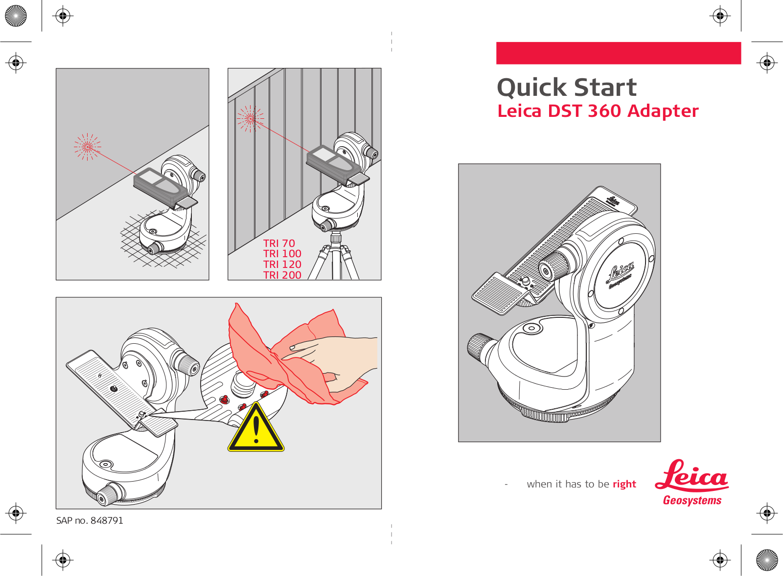 Leica DST 360 User Manual