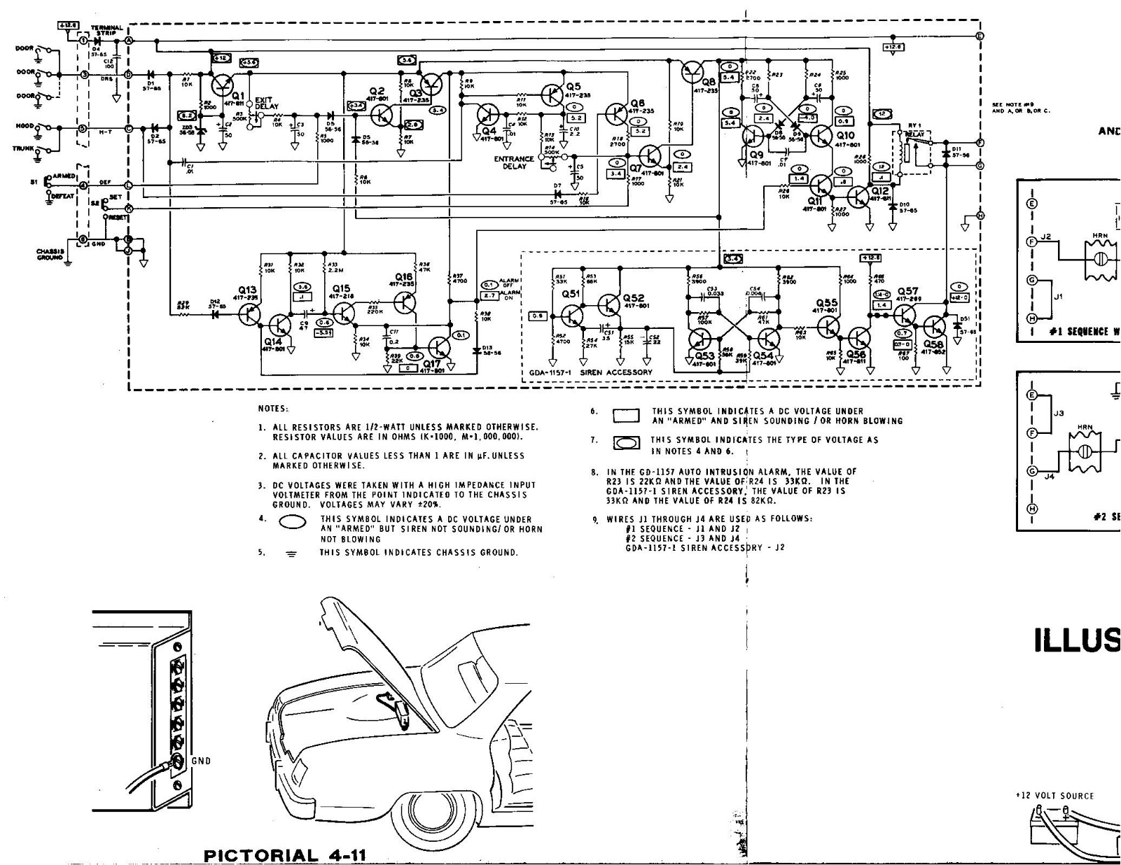 Heath Company GD-1157 Schematic