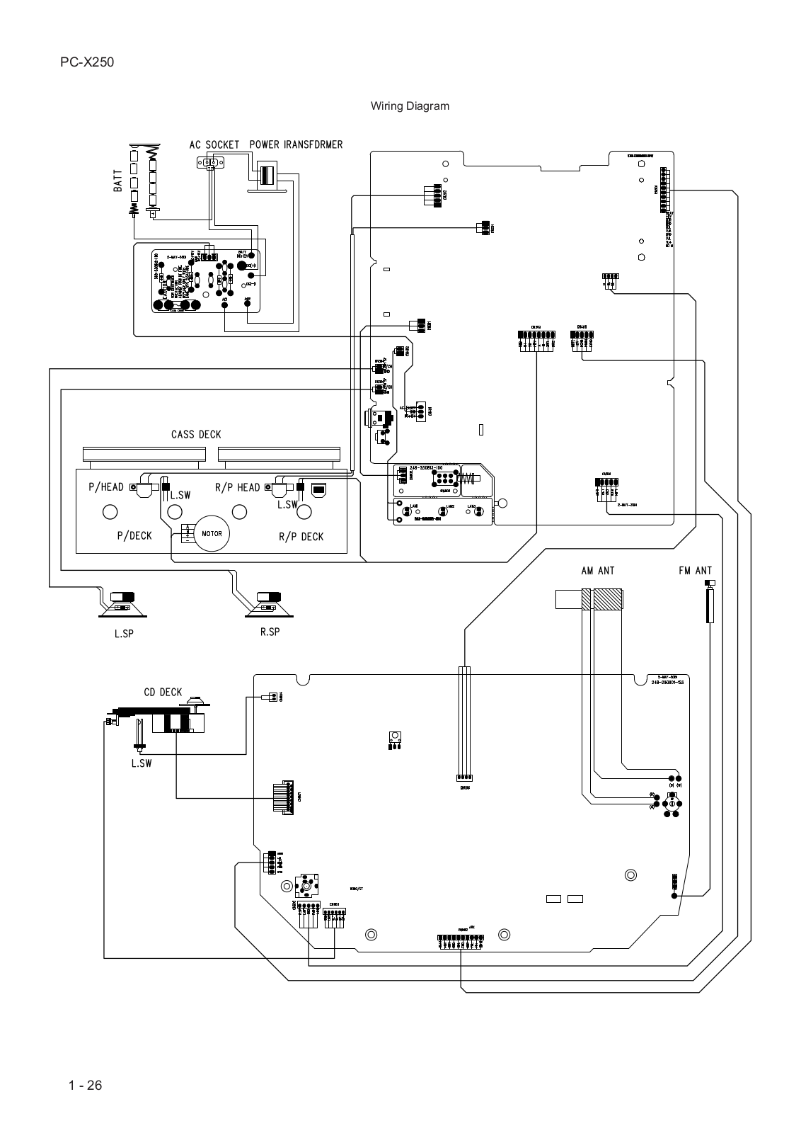 JVC PC x250d Service Manual