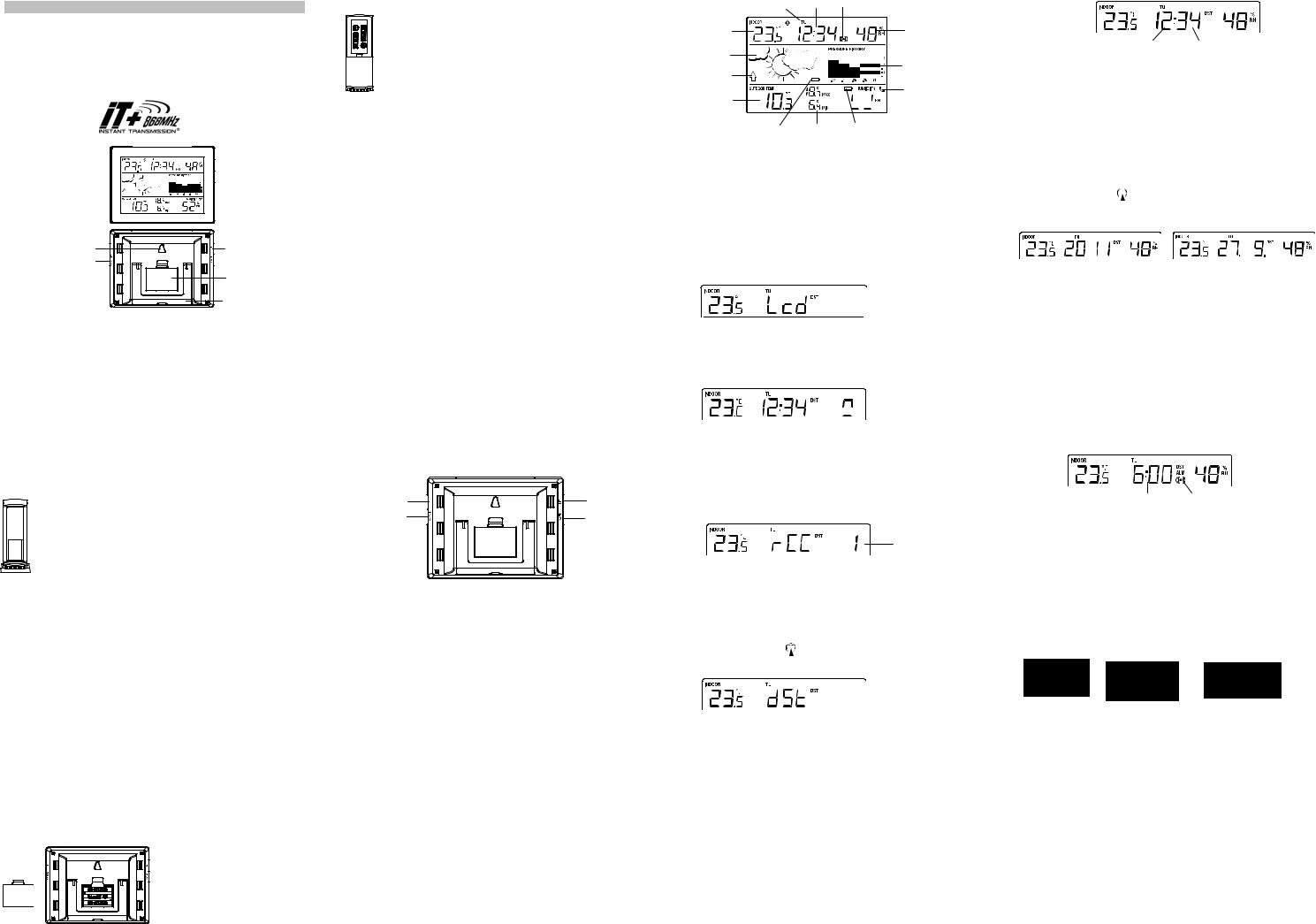 Techno Line WS 9274 User guide