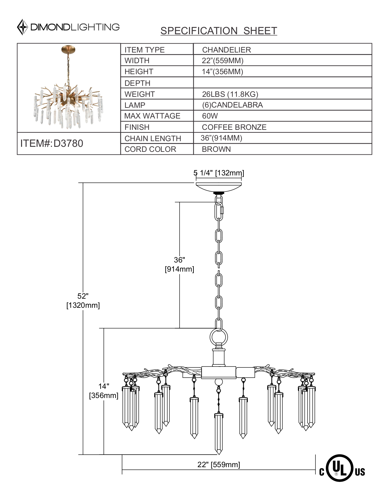 ELK Home D3780 User Manual