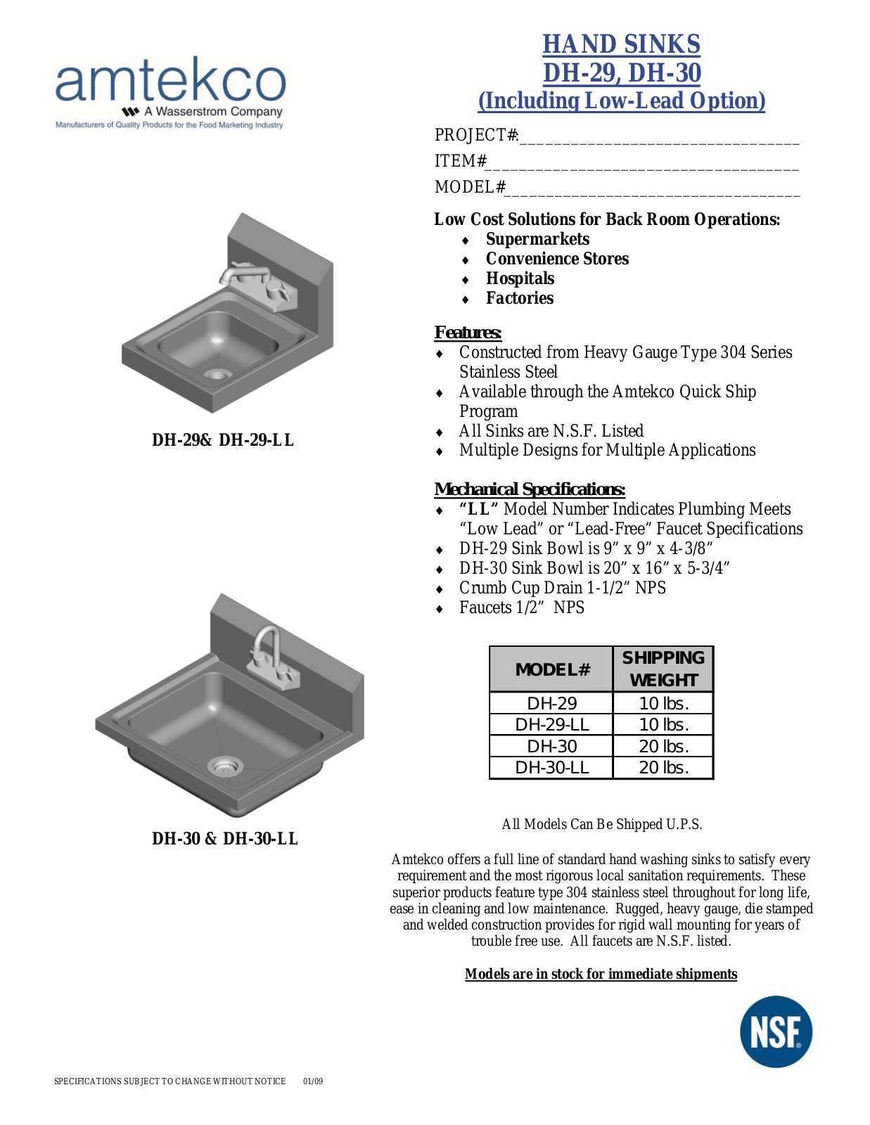 Amtekco DH-29 User Manual - ManualMachine.com