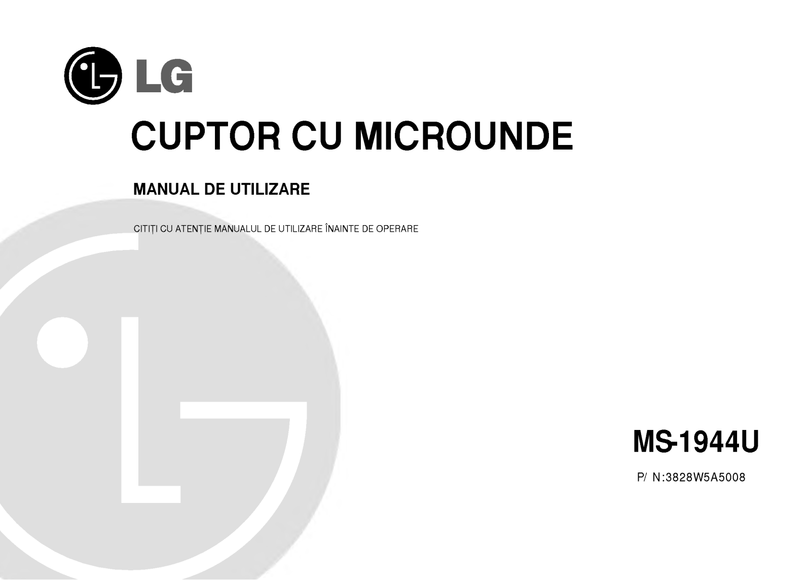 Lg MS-1944U User Manual