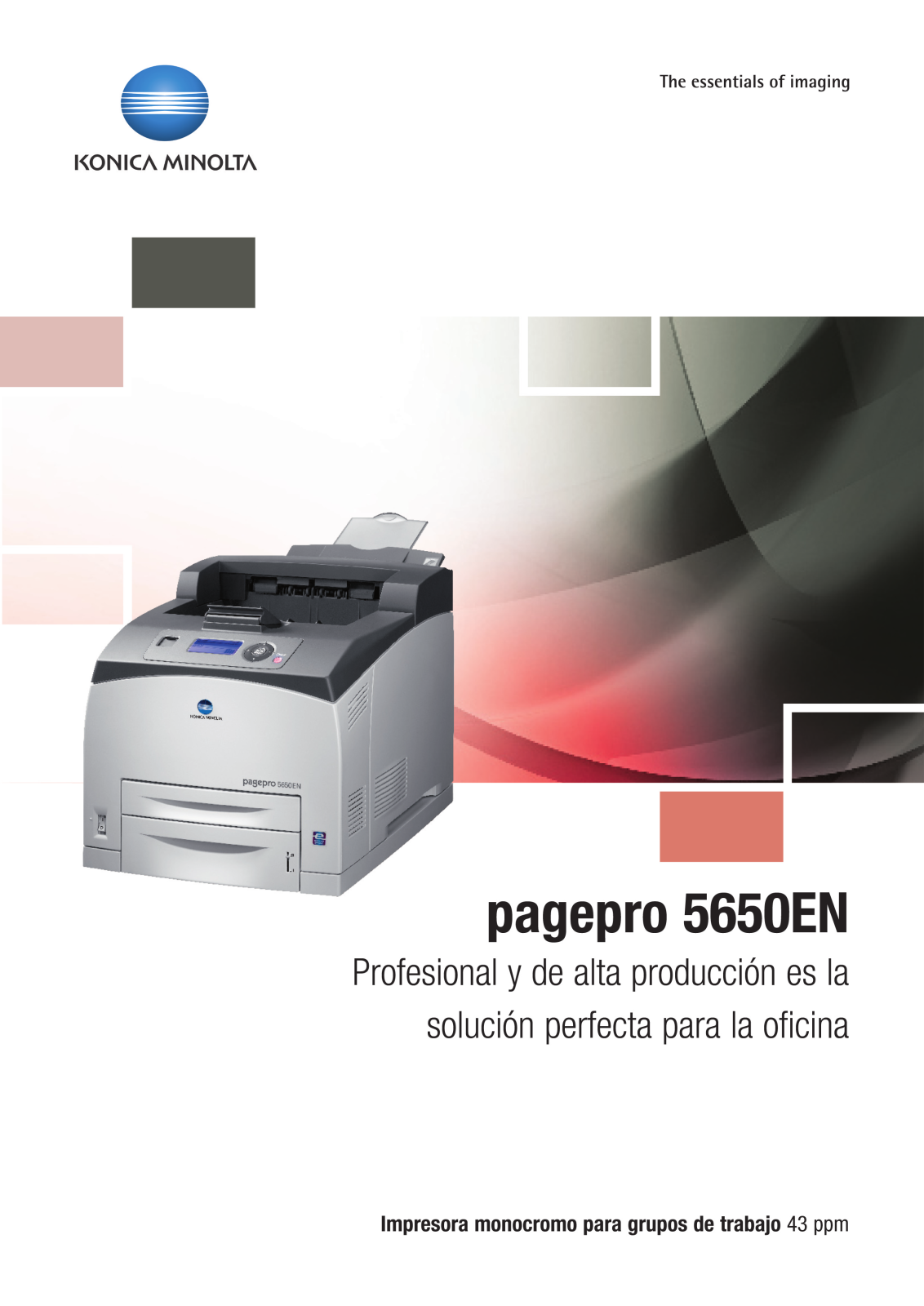 Konica minolta PAGEPRO 5650EN Brochure