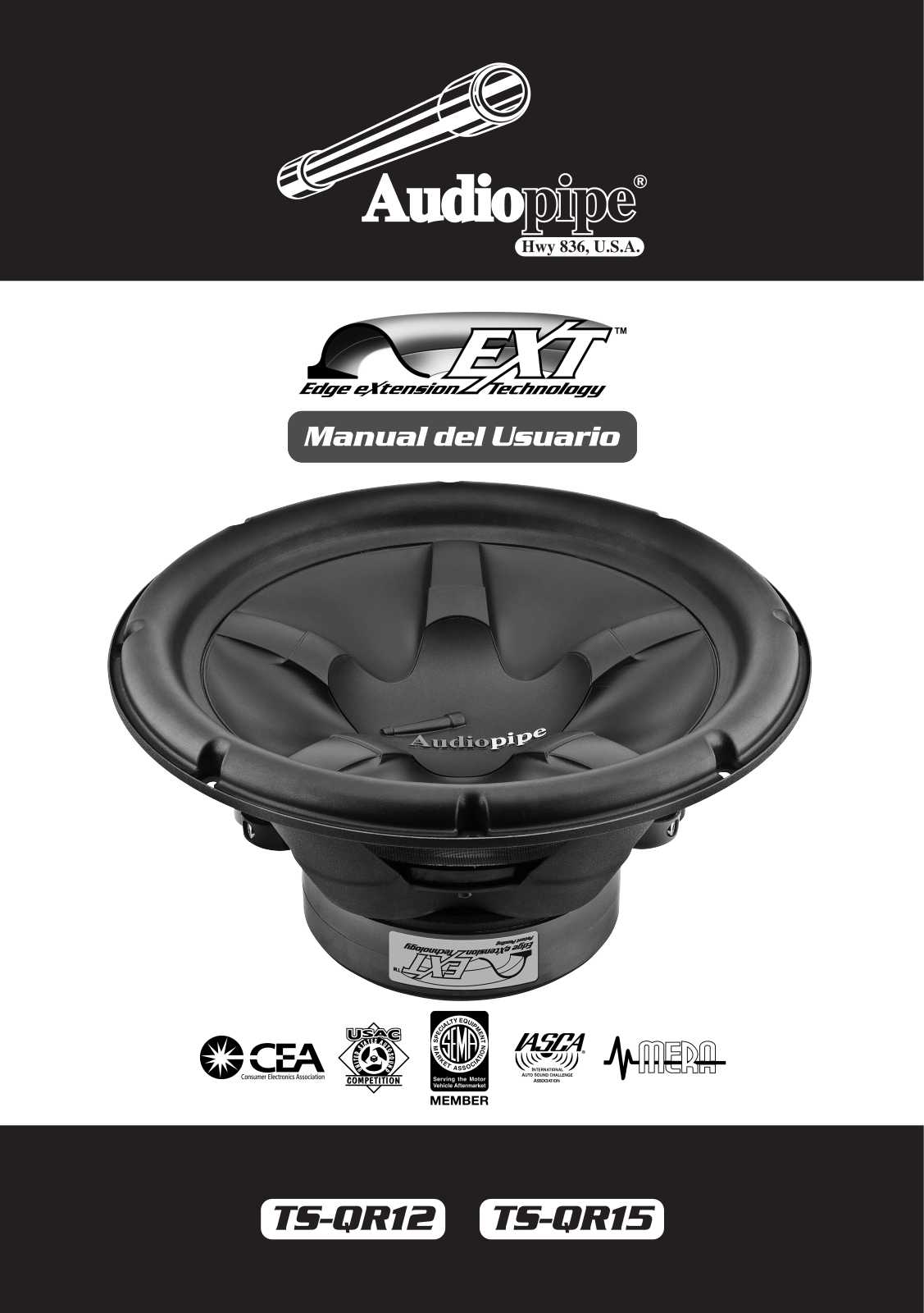 Audiopipe TS-QR15 Owners Manual