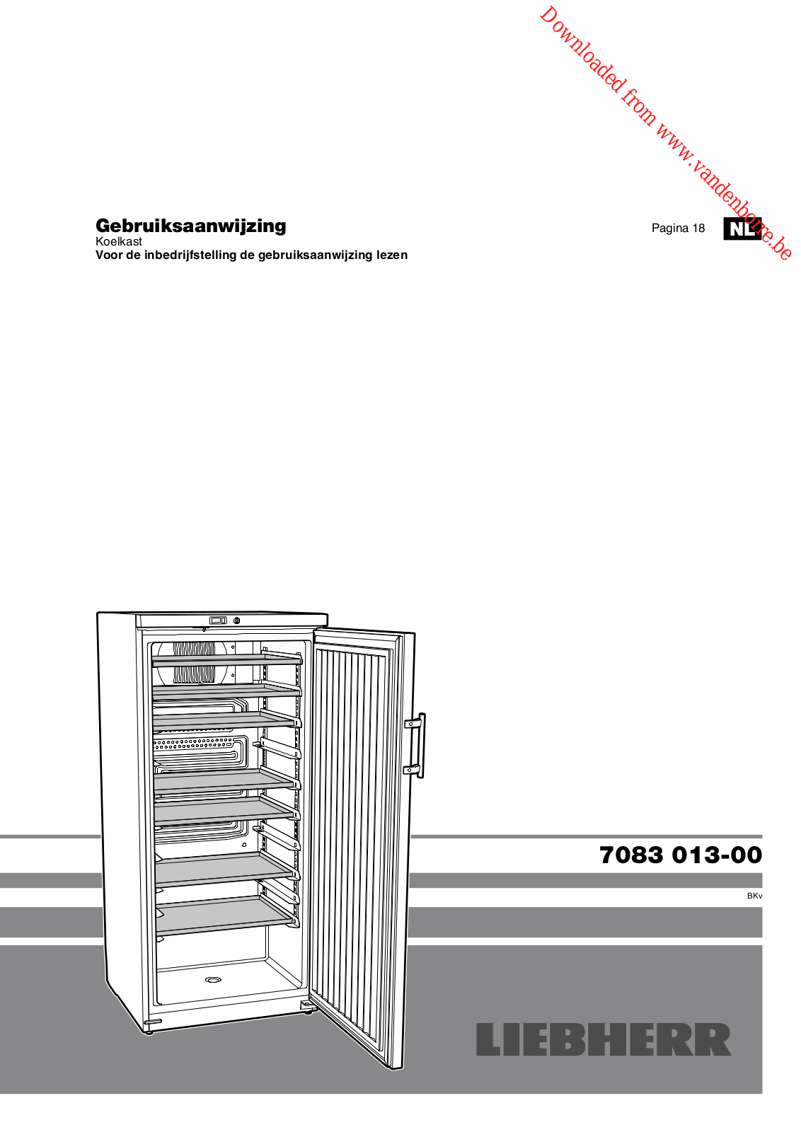 LIEBHERR BKv 5040 User Manual