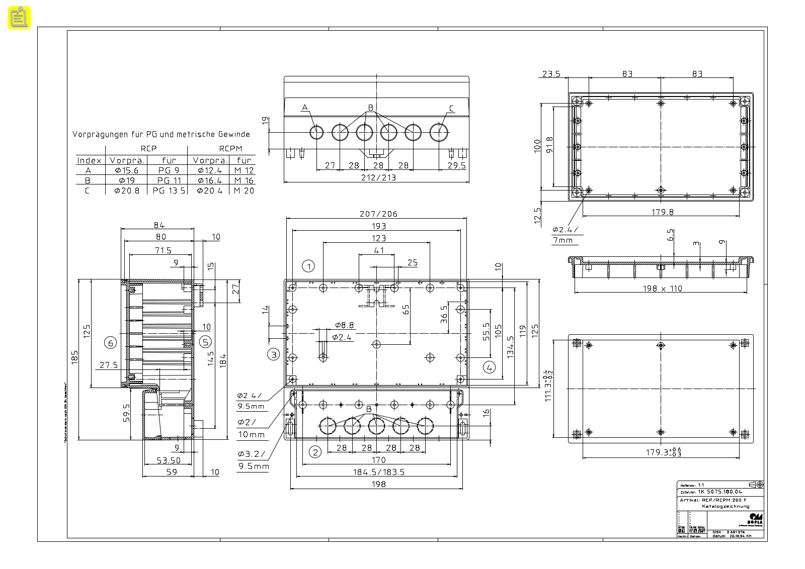 Datasheet RCP200F Specification - ManualMachine.com