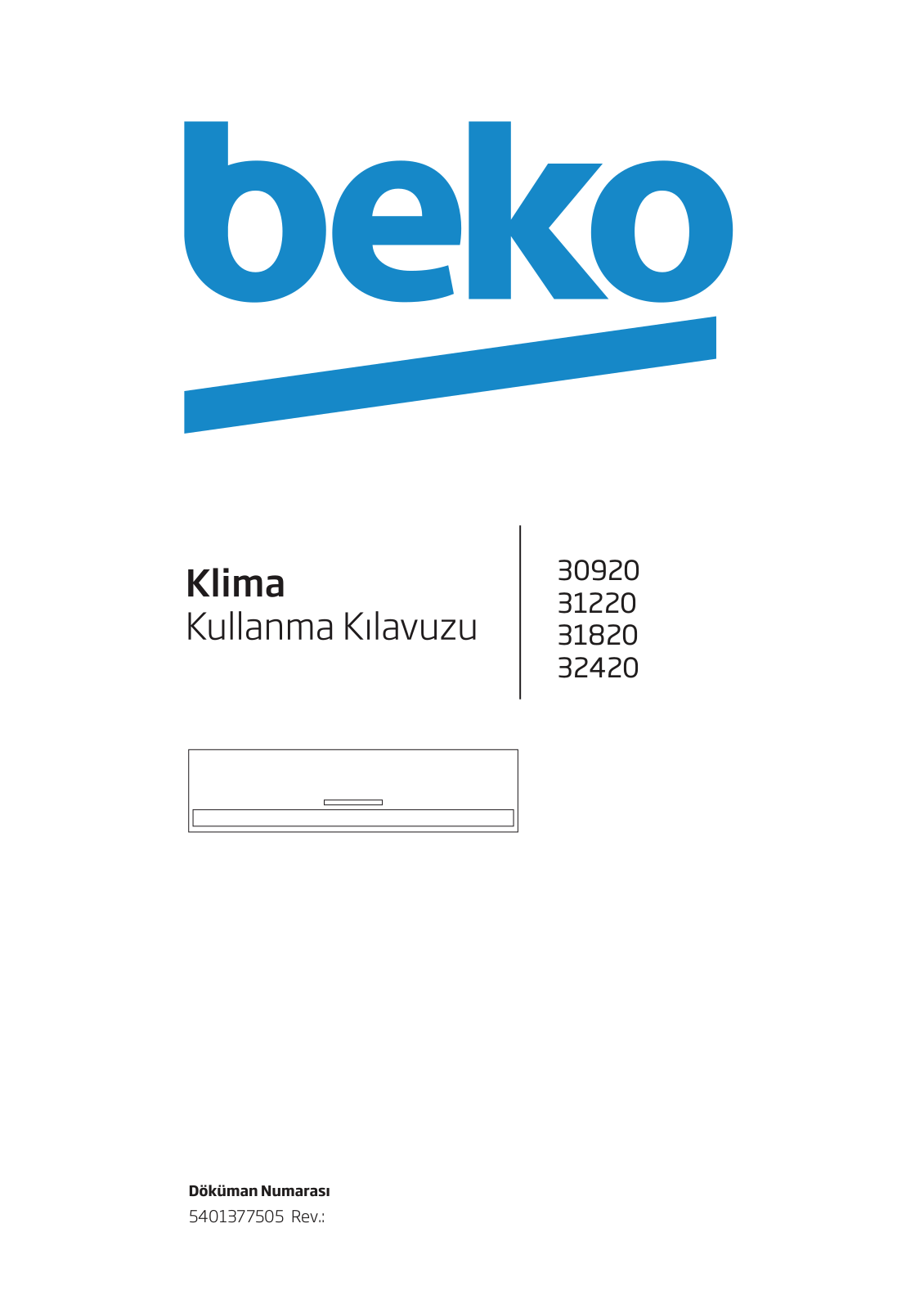 Beko 30920, 31220, 31820, 32420 User manual