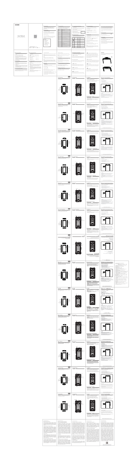 DOOGEE S88 Pro Army User Manual