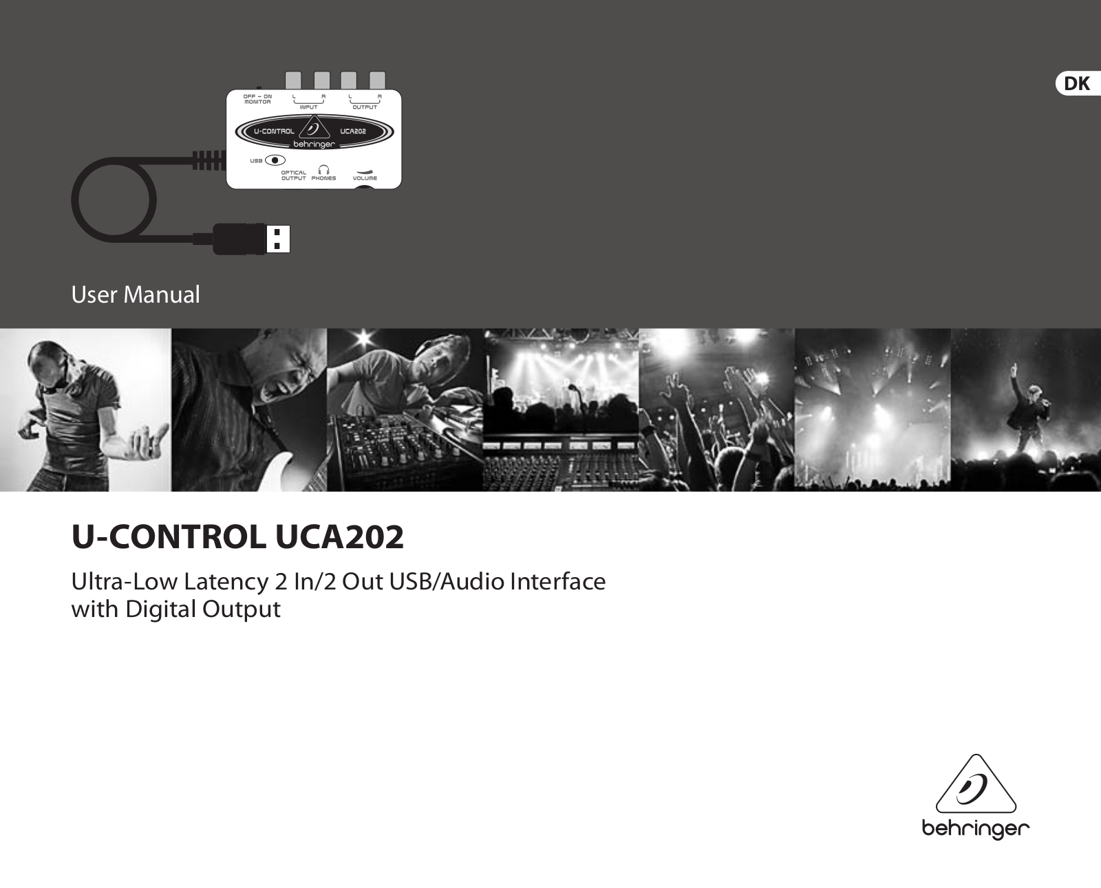 Behringer UCA202 User Manual