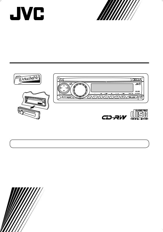 JVC KD-G285 User manual