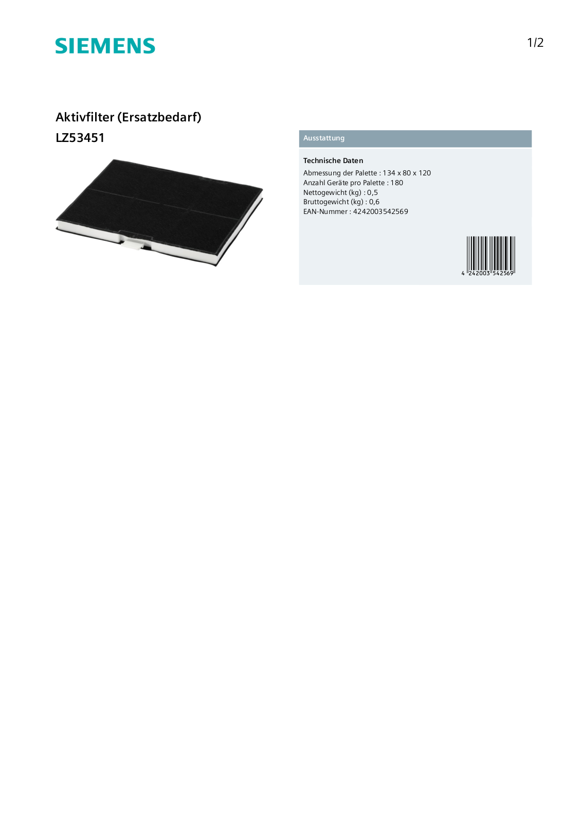 Siemens LZ53451 User Manual