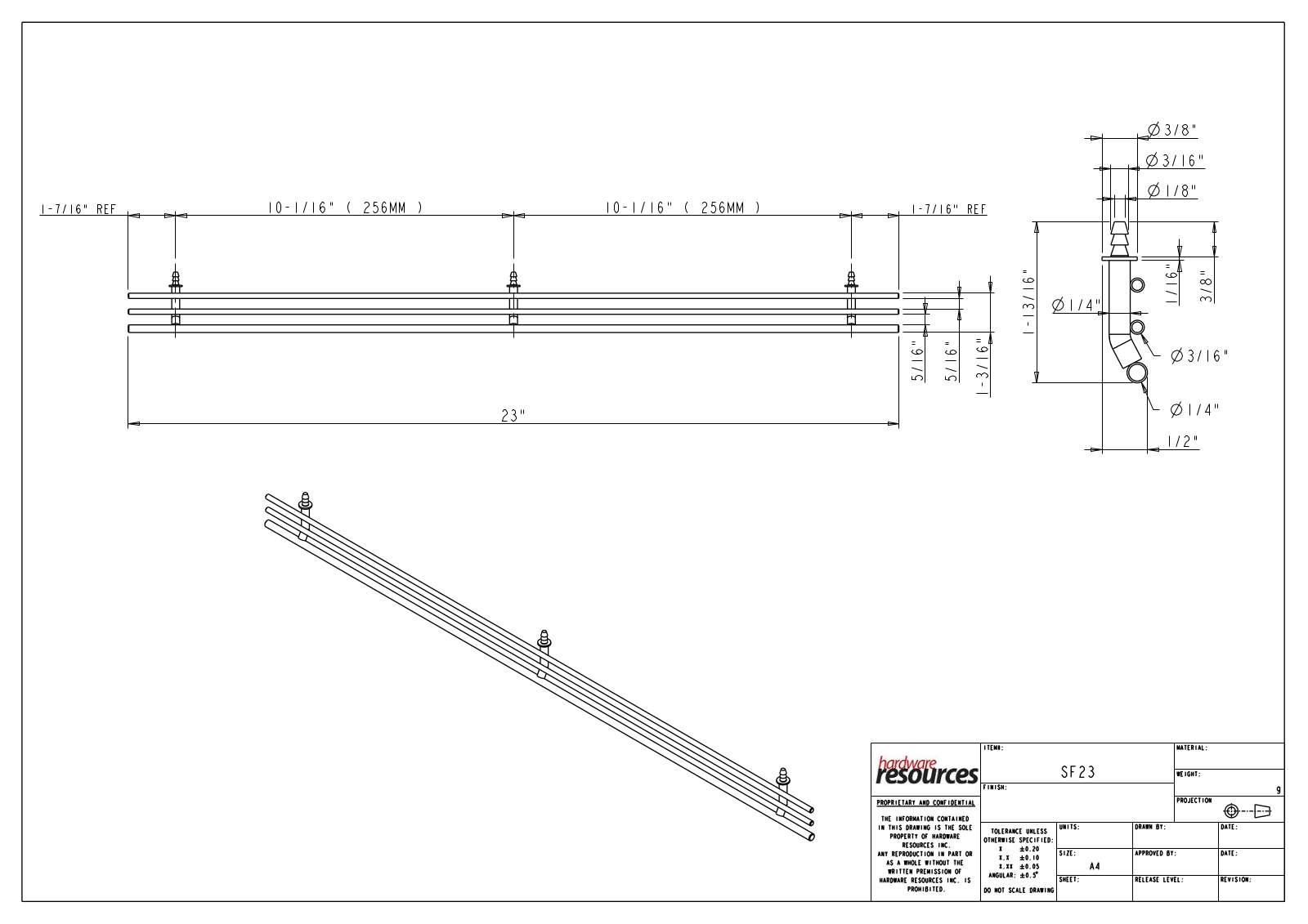 Hardware Resources HWSC1710 Dimensions