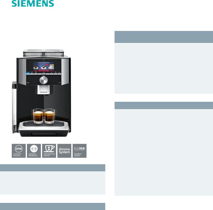 Siemens TI917M89DE User Manual