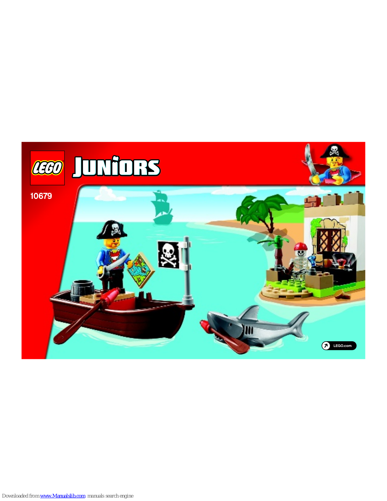 LEGO Juniors Pirate Treasure Hunt 10679 Assembly