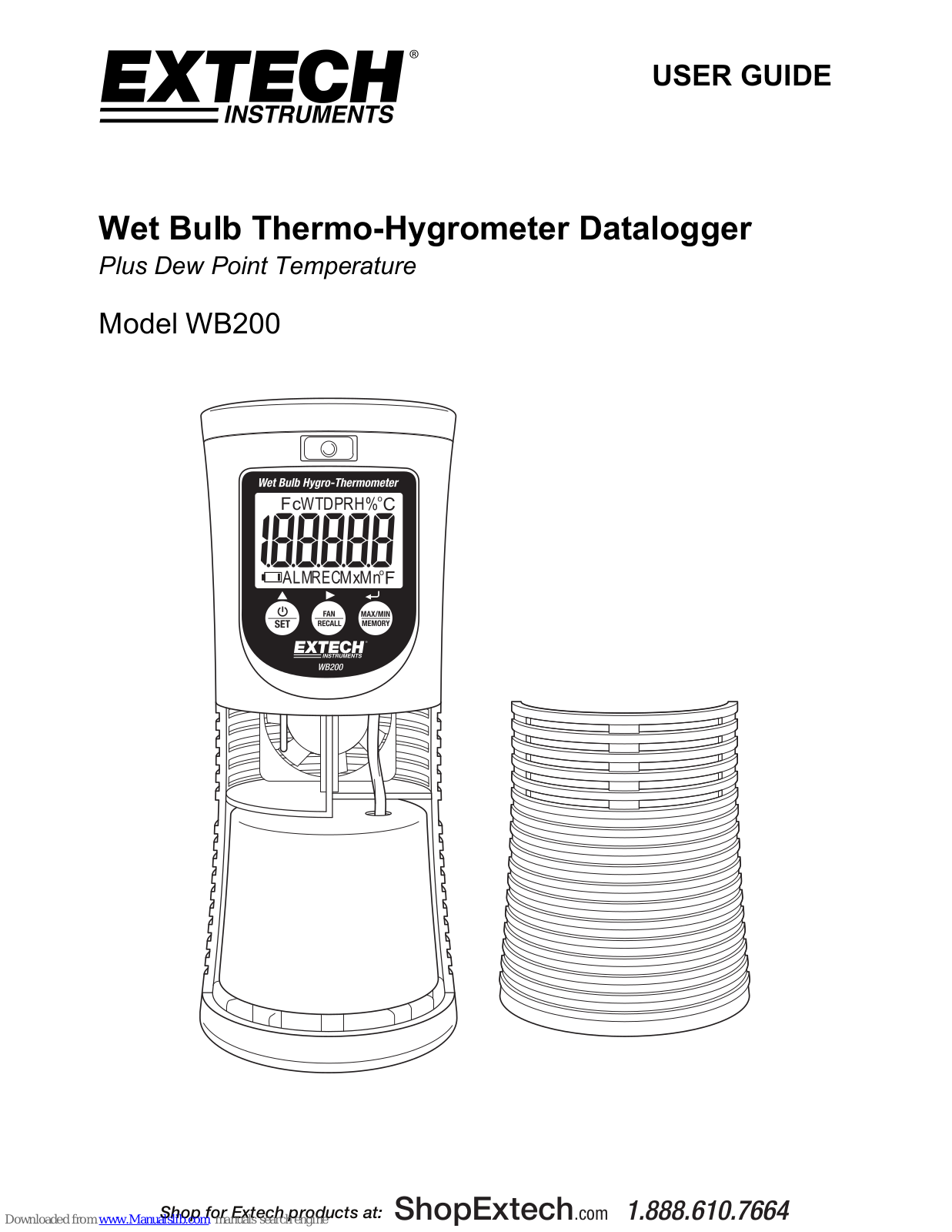 Extech Instruments WB200 User Manual