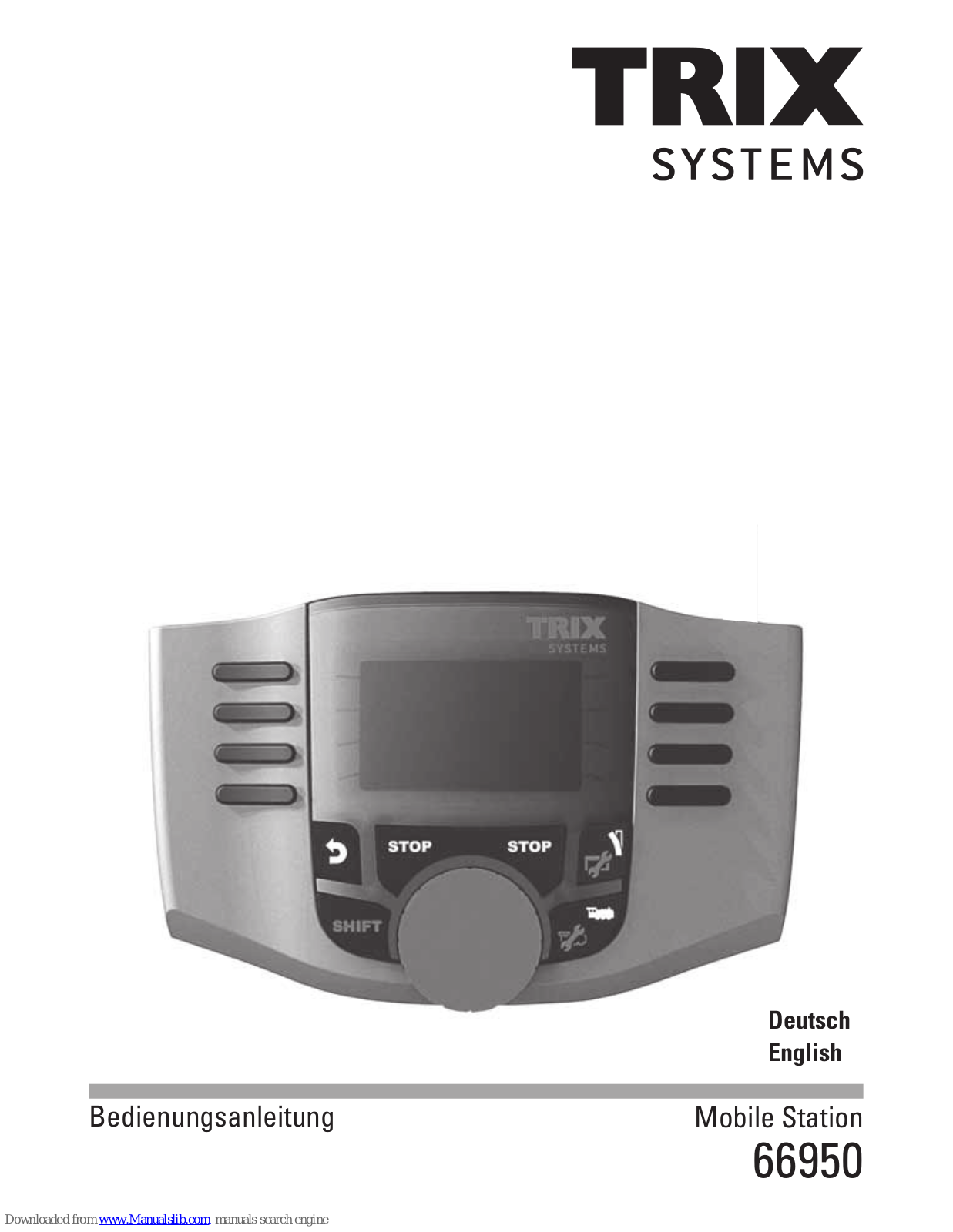 TRIX Systems 66950 Instruction Manual - ManualMachine.com