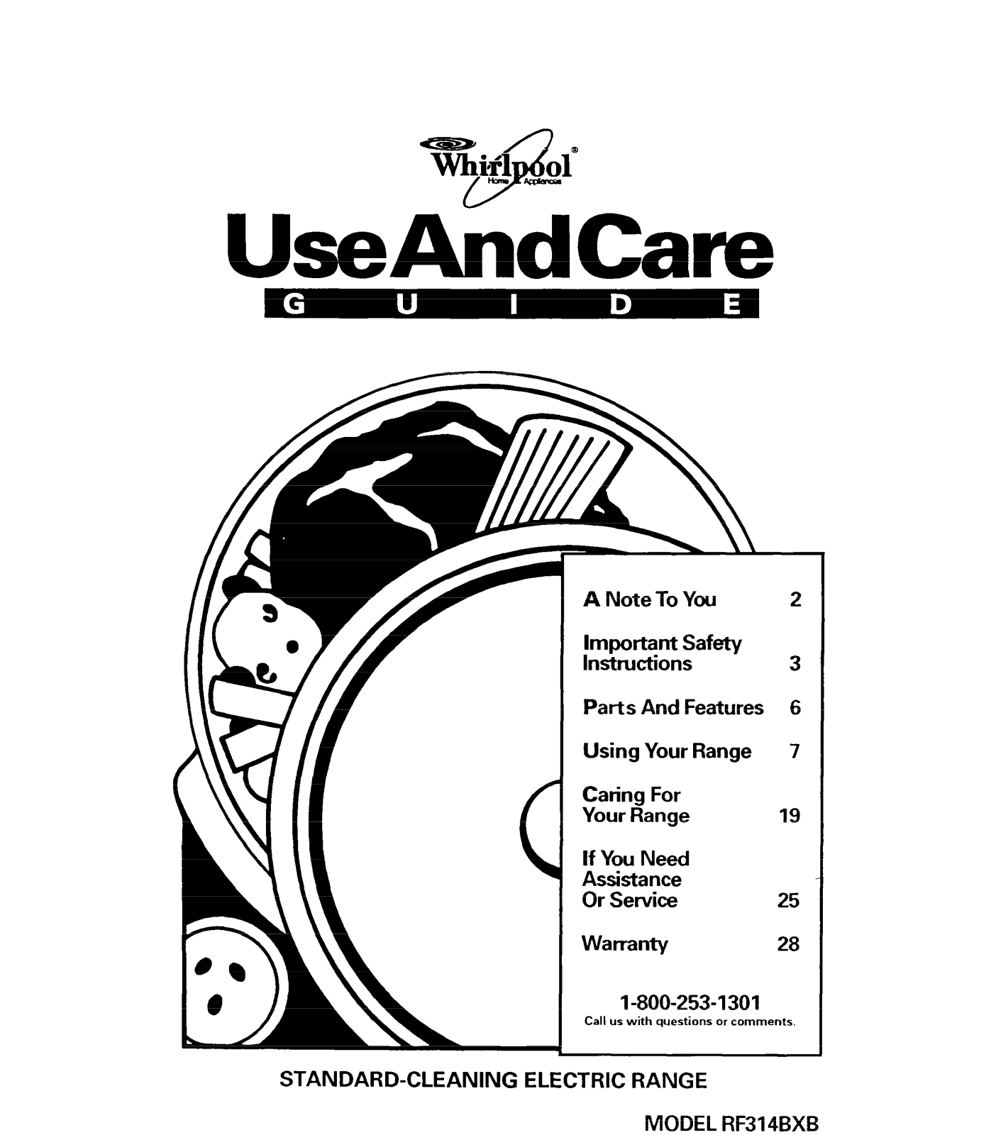 Whirlpool RF314BXB User Manual - ManualMachine.com