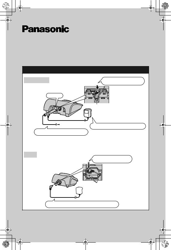 Panasonic KX-TG7202HG, KX-TG7220HG, KX-TG7200HG Quick guide