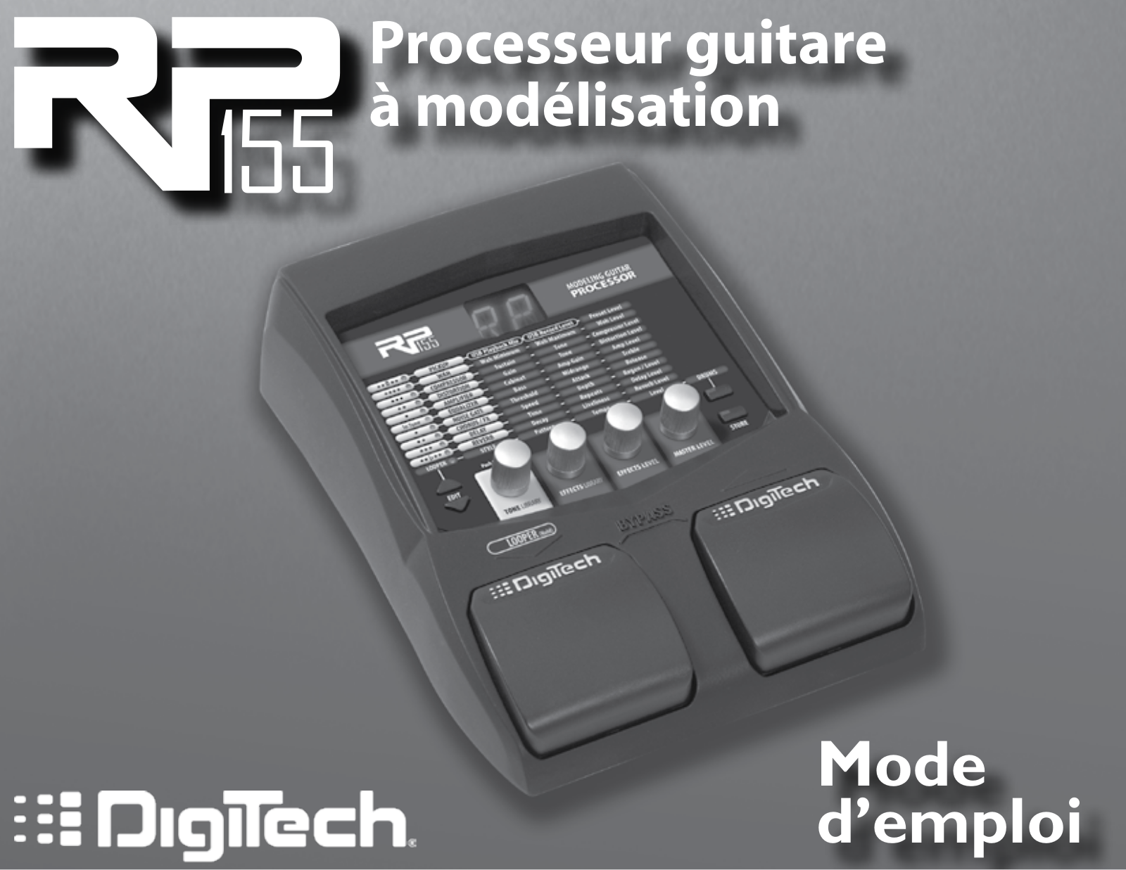 DigiTech RP155 Owner’s Manual