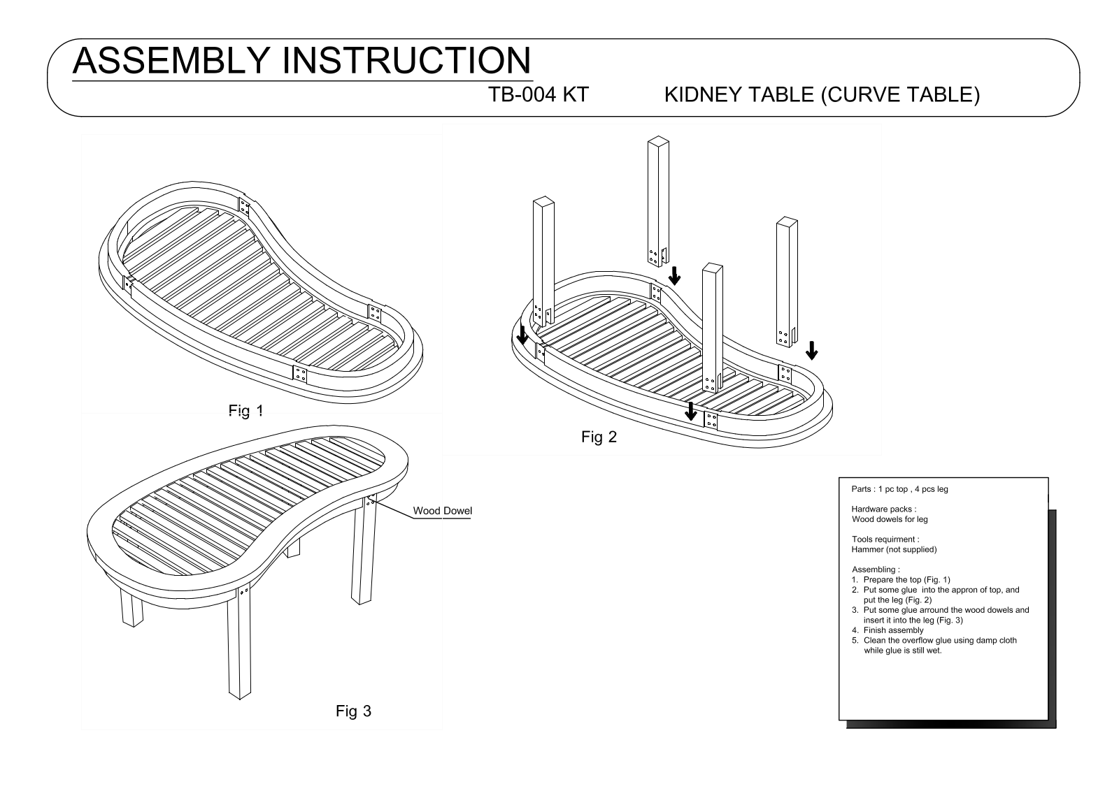 Anderson TB004KT User Manual