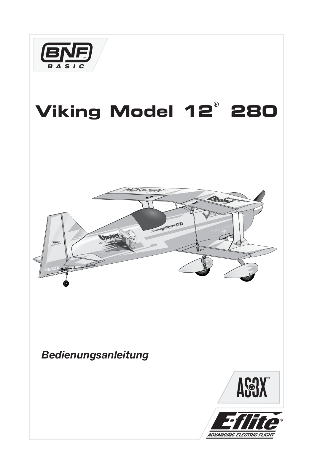 E-flite Viking  12 280 User manual
