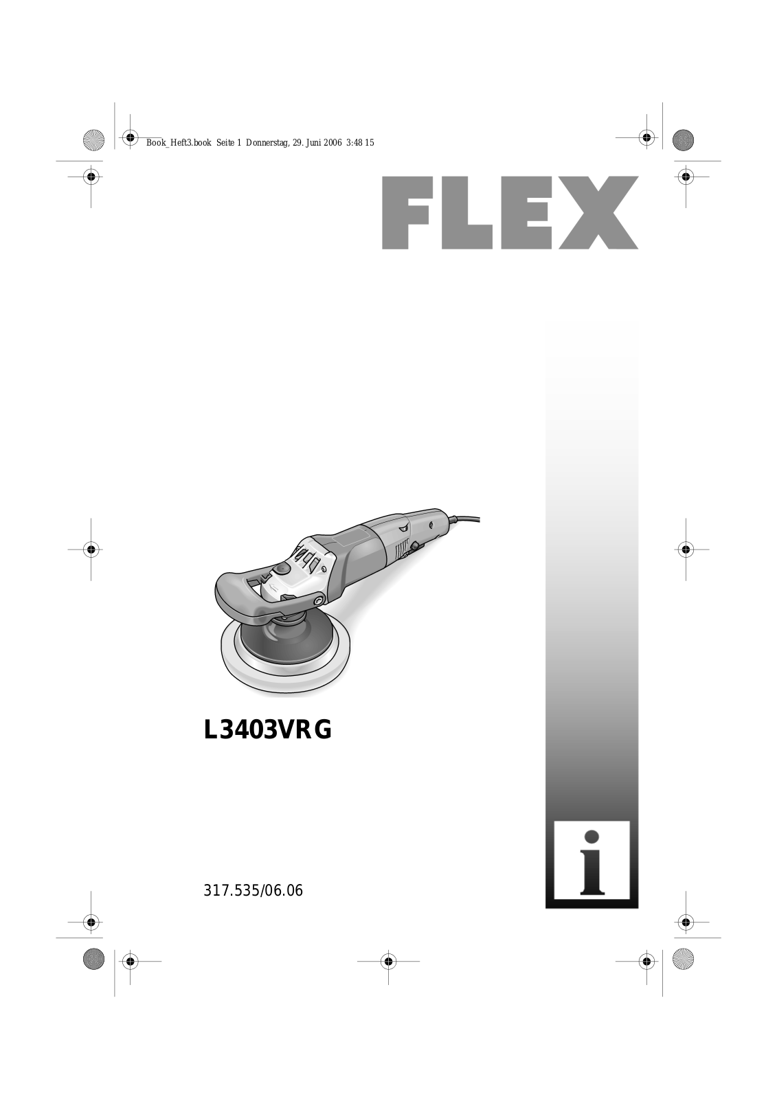 Flex L3403VRG User guide