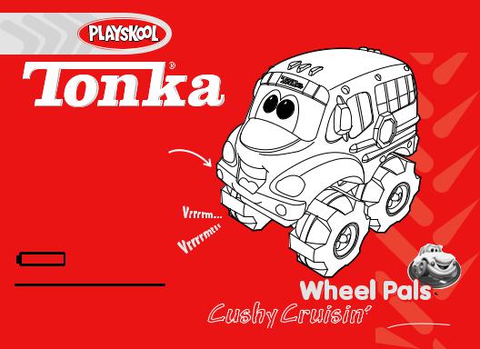 Hasbro Tonka Wheel Pals Cushy Cruisin School Bus Instruction