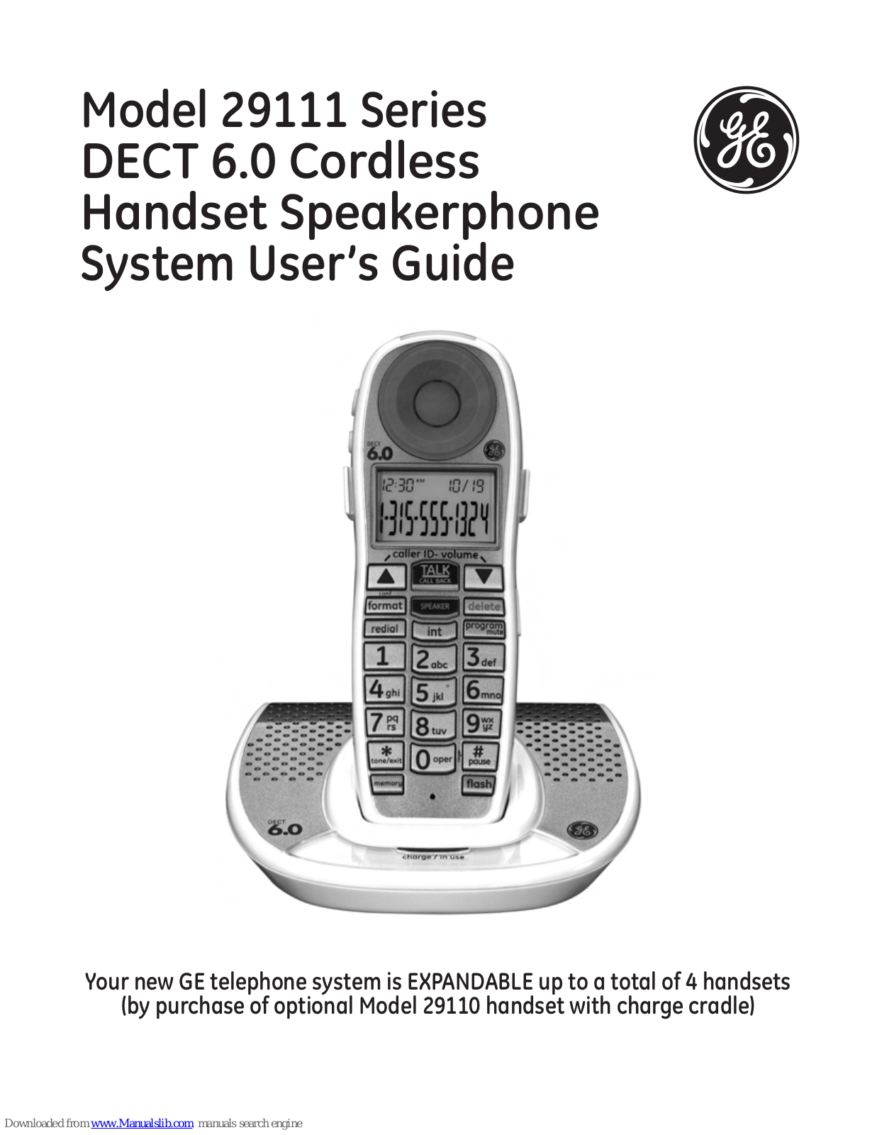 GE 29111 Series, 29111AE1 User Manual