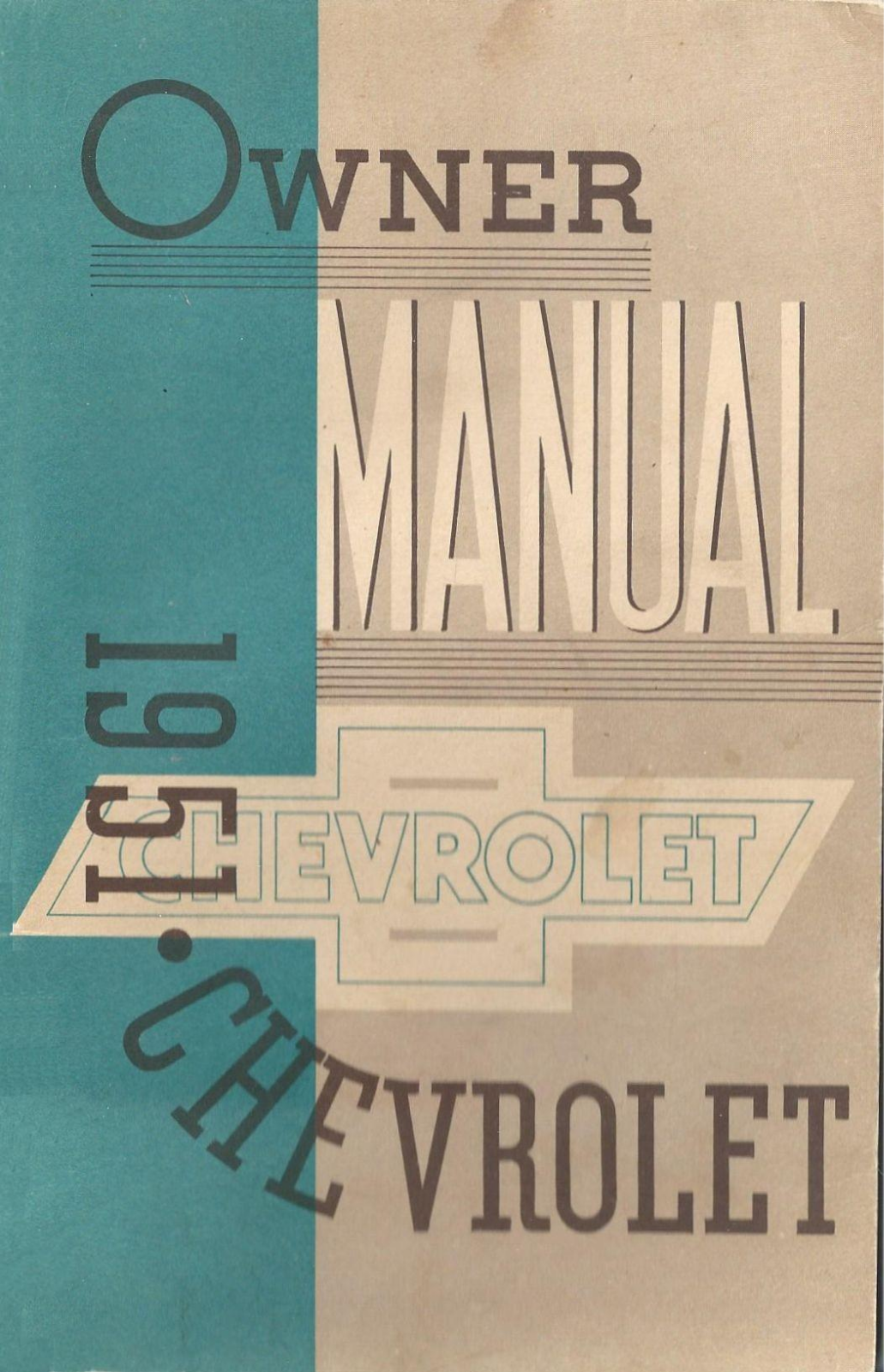 Chevrolet 1951 Operating Instructions