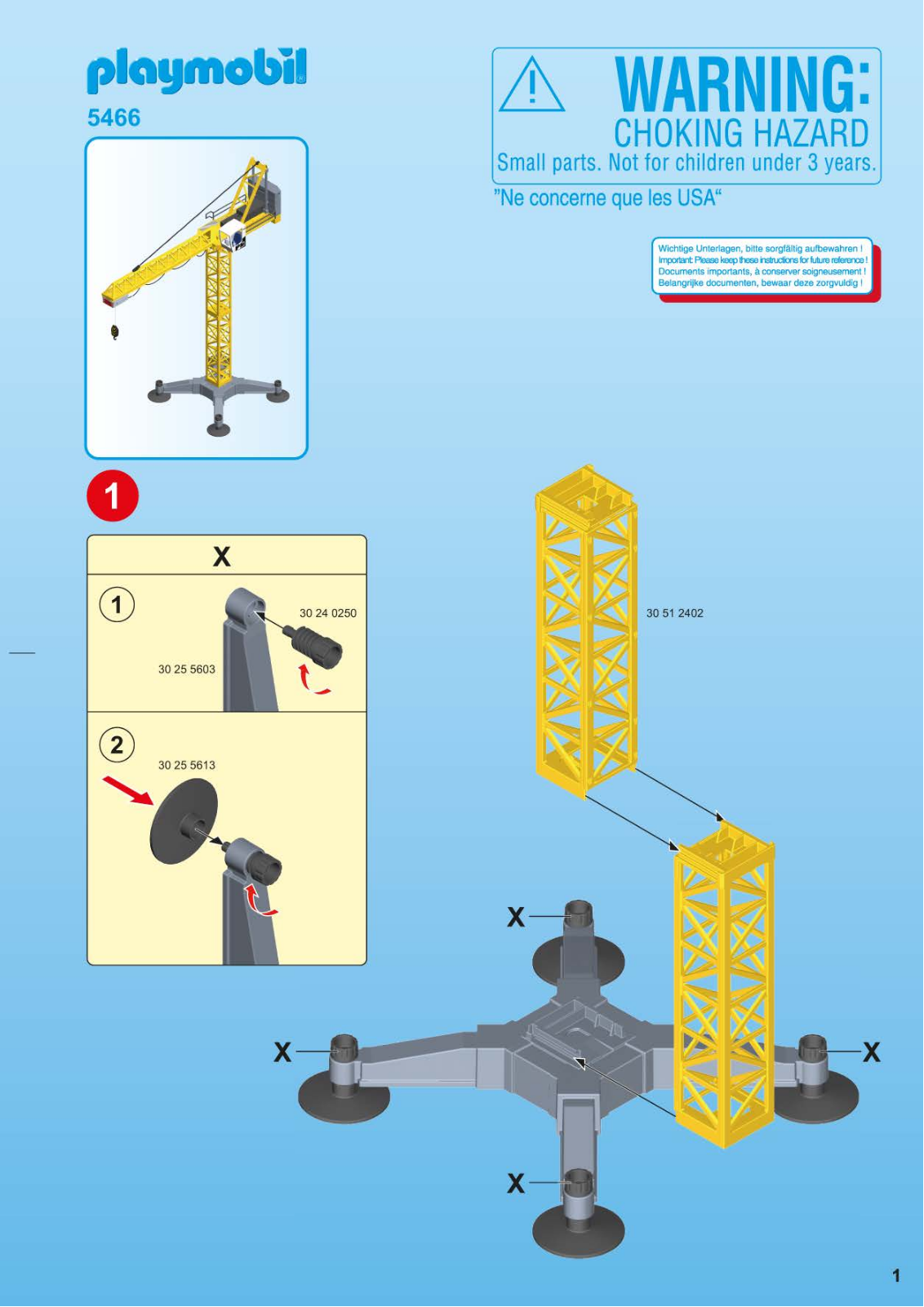 Playmobil 5466 Instructions