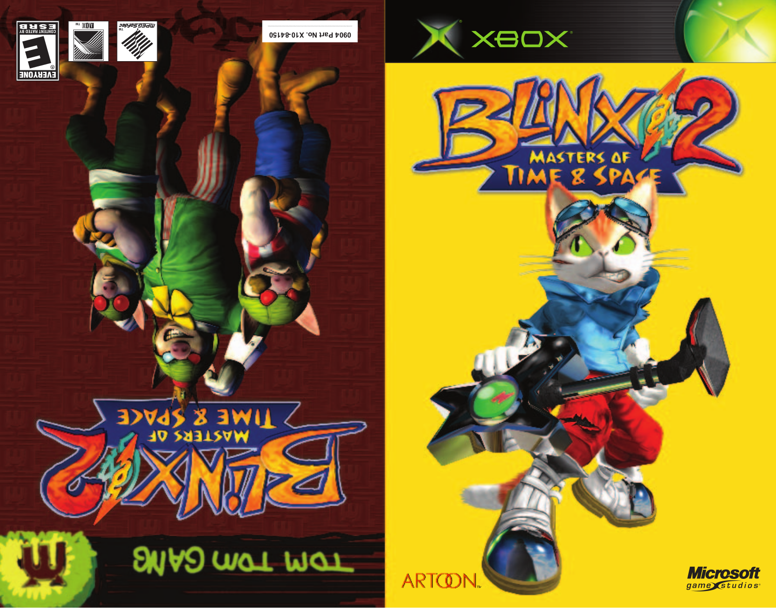 Games Microsoft XBOX BLINX 2 User Manual