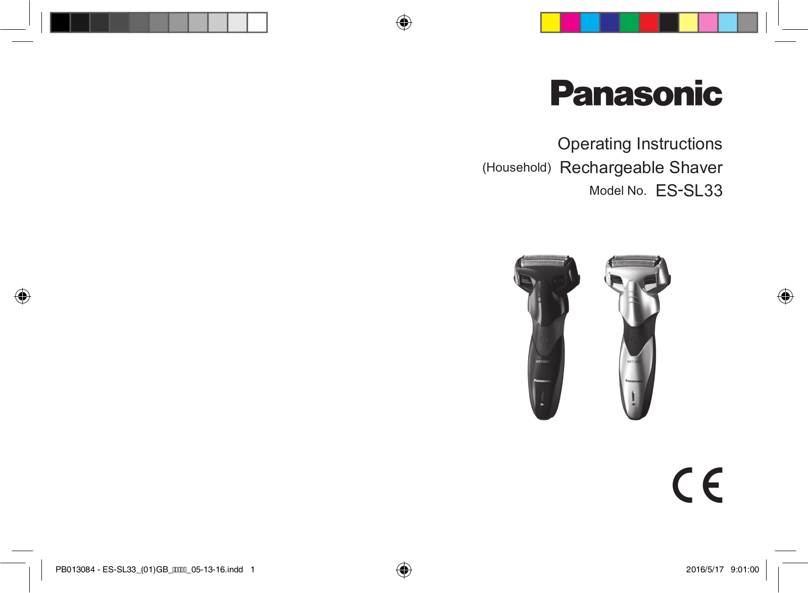 Panasonic ES-SL33-S503 User Manual