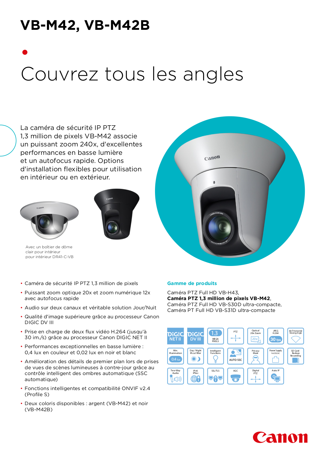 CANON VB-M42, VB-M42B User Manual