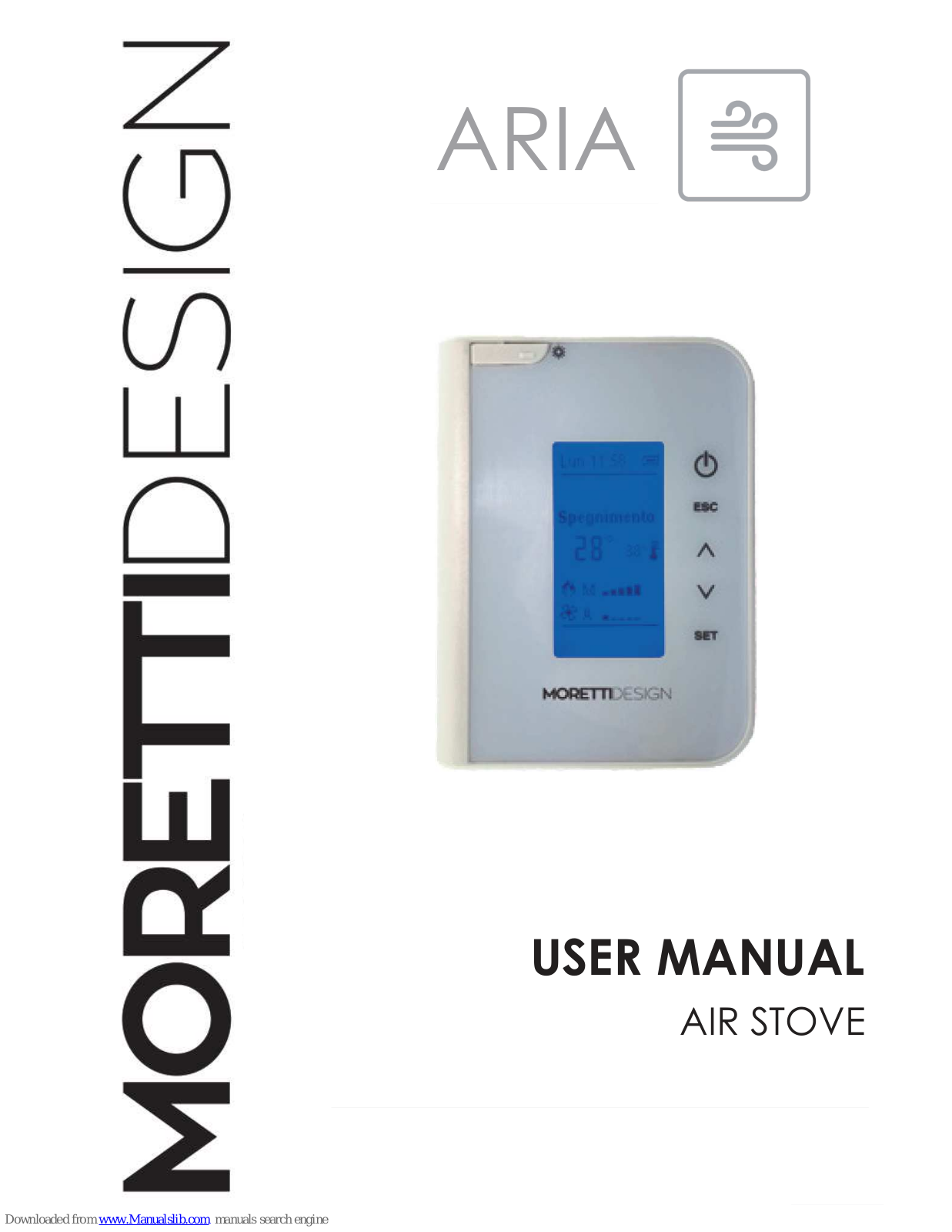 Moretti Design ARIA User Manual - ManualMachine.com