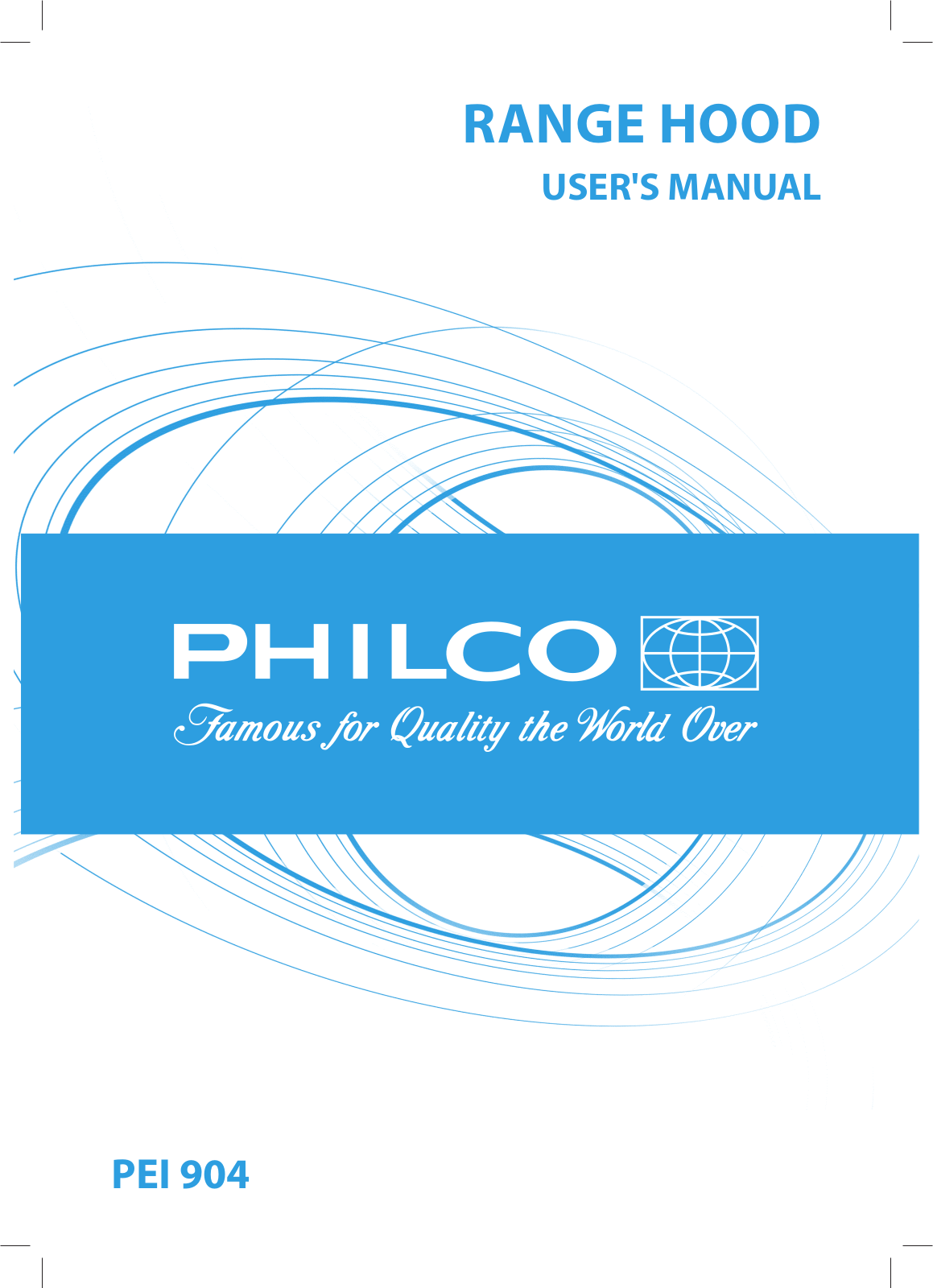 Philco PEI 904 User Manual