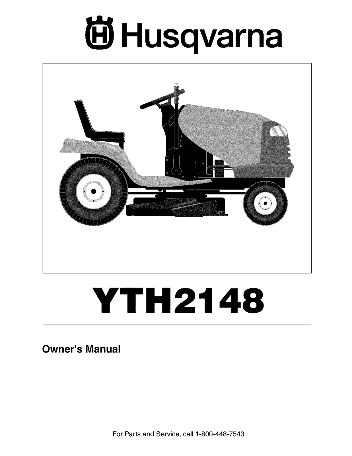 Husqvarna YTH2148 (LO21H48A) Owner’s Manual