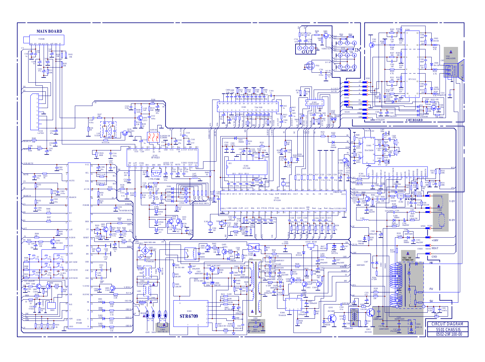 Skyworth 5S01-1 Schematic