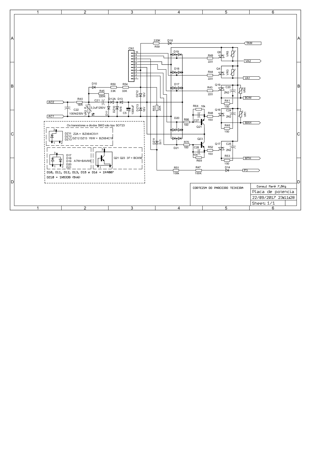 Consul MARÉ Schematic