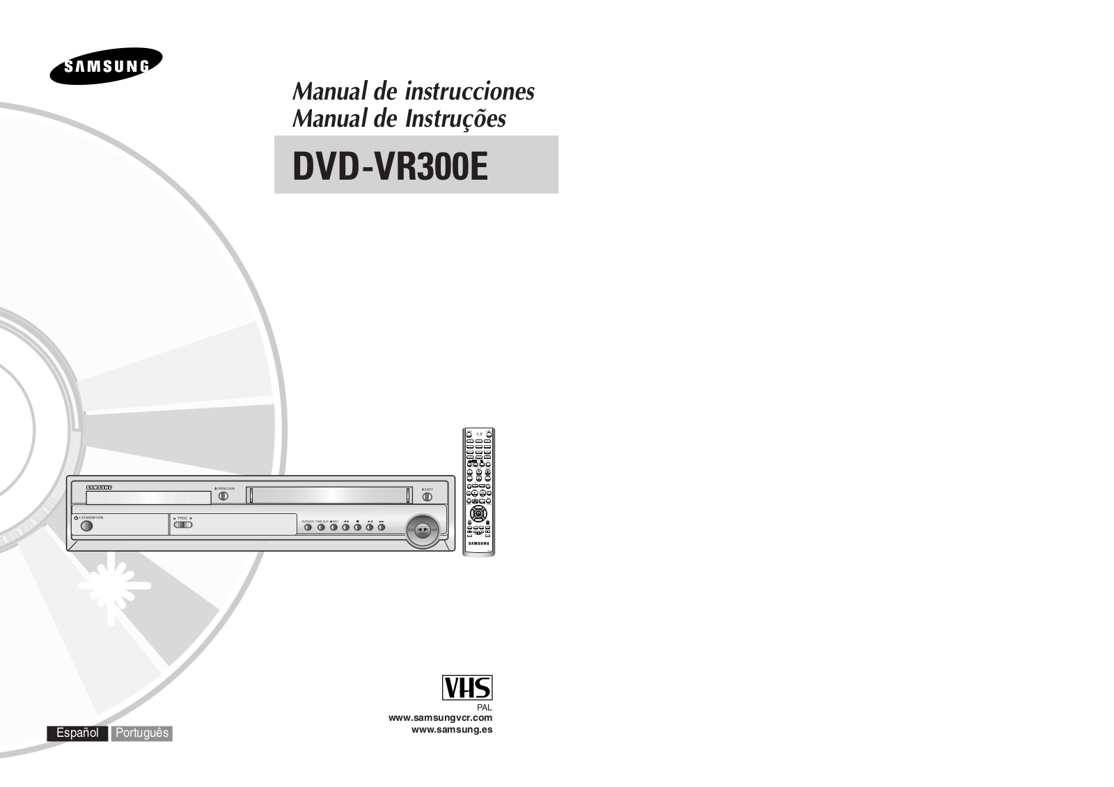 Samsung DVD-VR300E User Manual