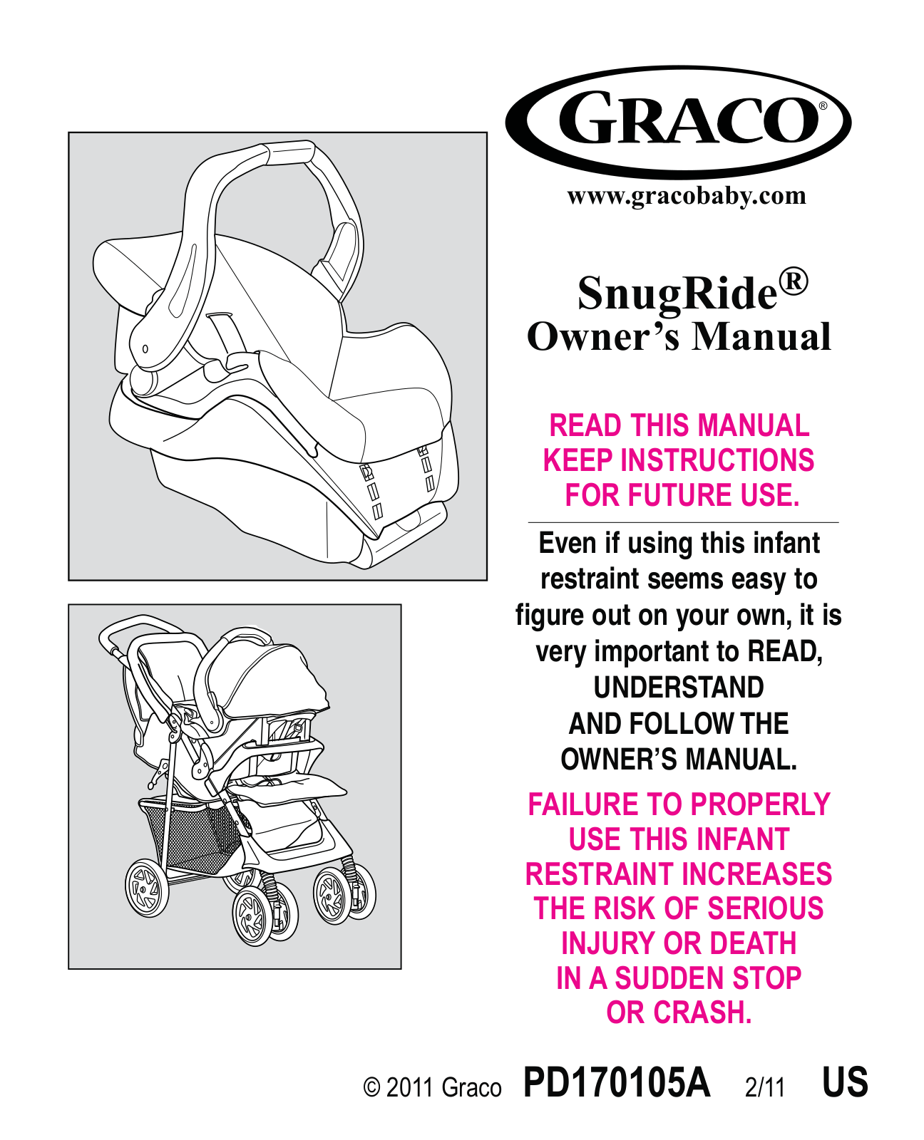 Graco PD170105A User Manual