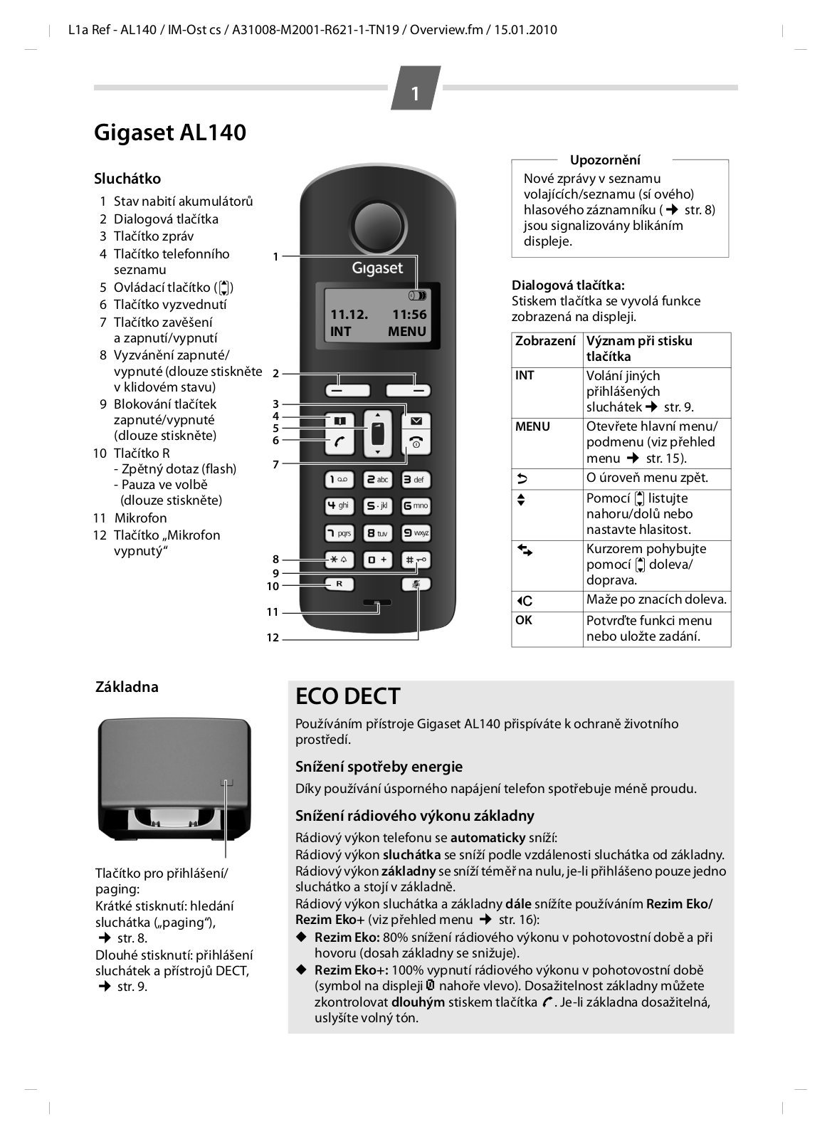 Siemens Gigaset AL140 User Manual