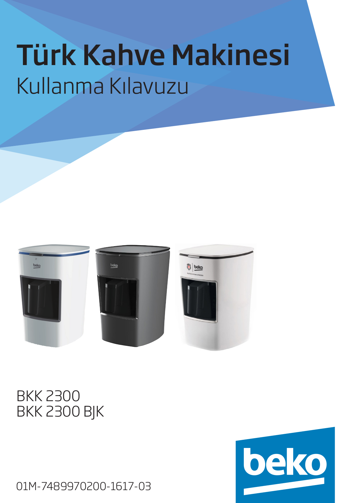 Beko BKK 2300 BJK User manual