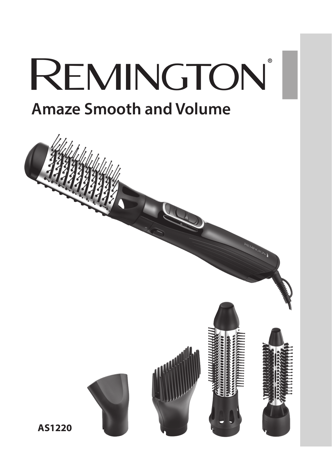 Remington AS1220 User Manual