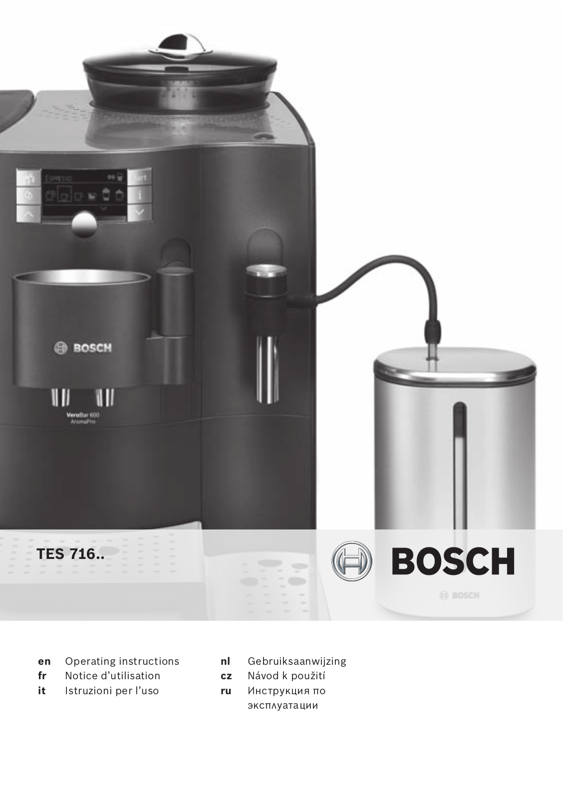 Bosch TES 71621 RW User Manual