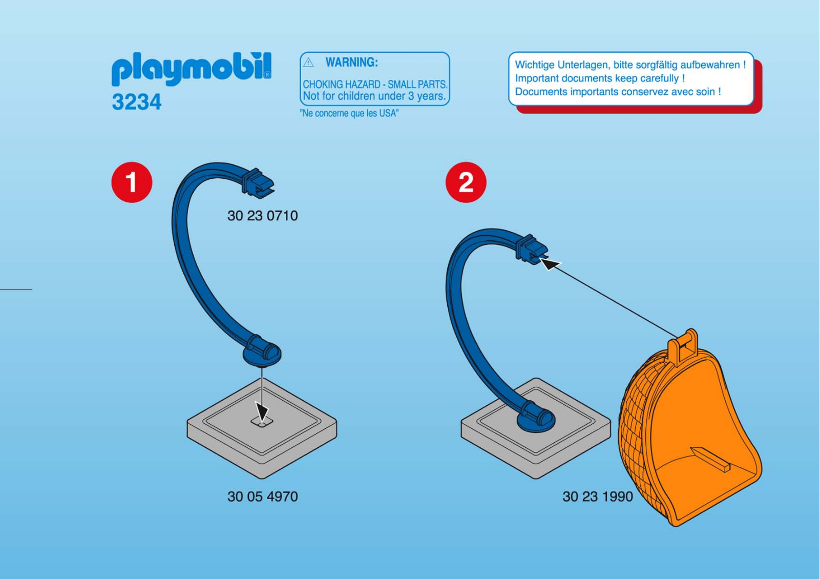 Playmobil 3234 Instructions