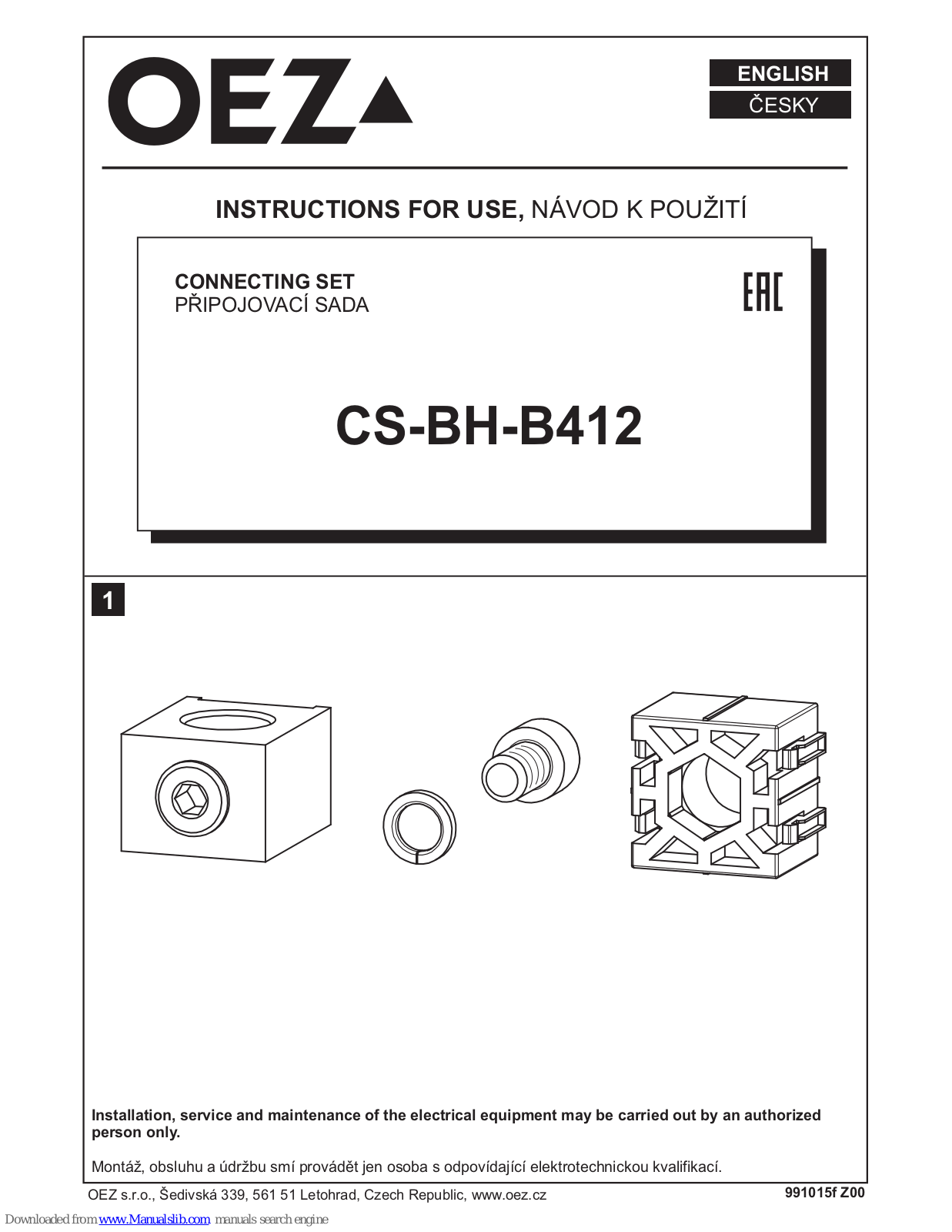 OEZ CS-BH-B412 Instructions For Use Manual